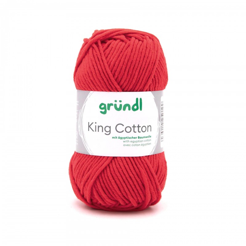 King Cotton 34 piros