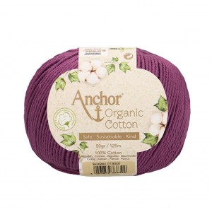 Anchor Organic Cotton 240 szilva