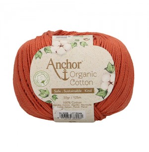 Anchor Organic Cotton 338 vörös dűnék