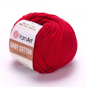 Baby Cotton 427 sötét piros