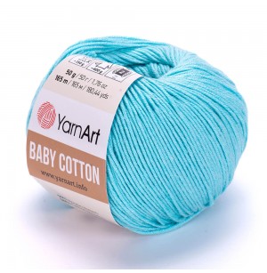 YarnArt Baby Cotton 446 türkizkék