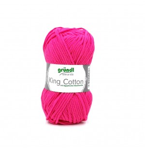 King Cotton neon rózsaszín